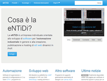 Tablet Screenshot of entidi.it